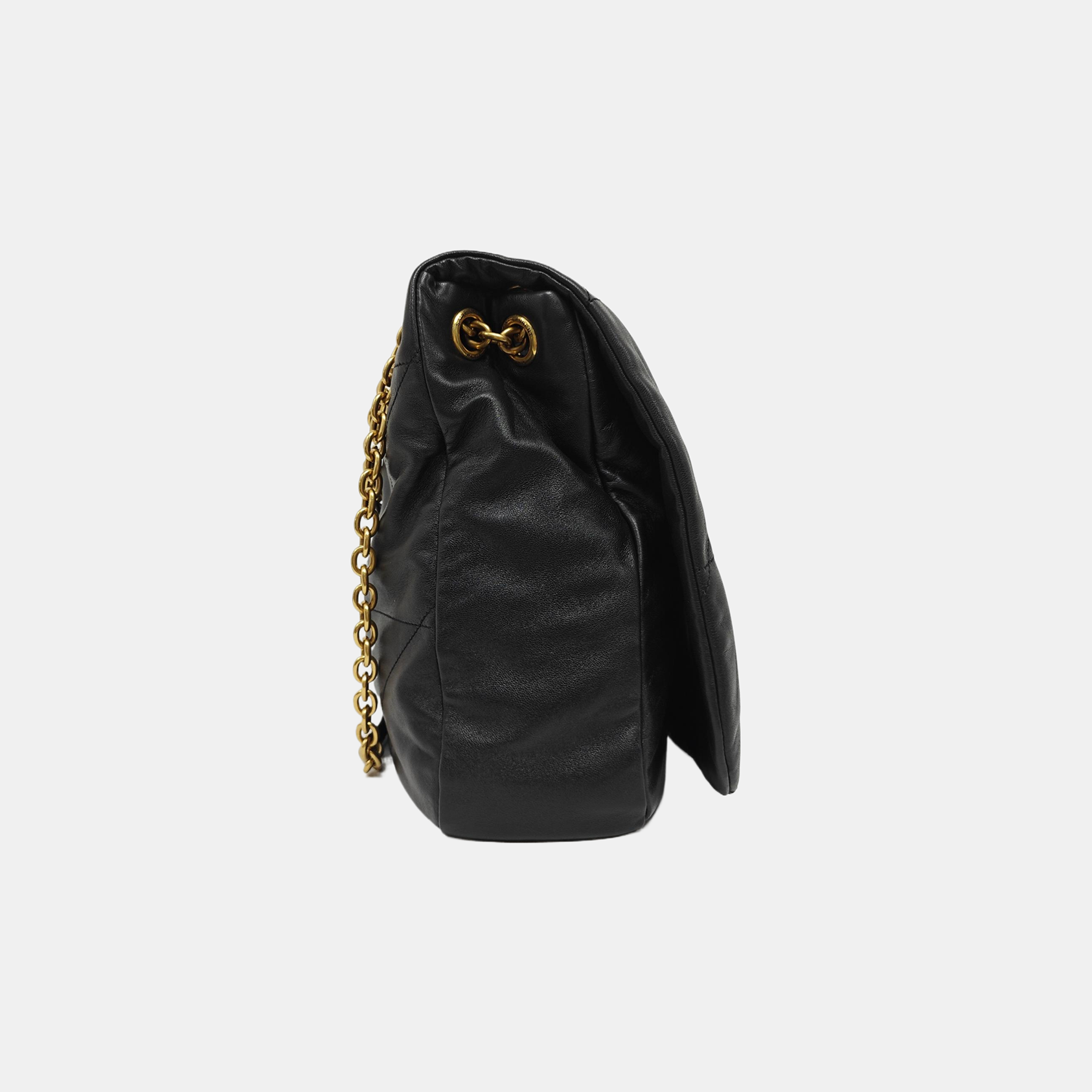 JAMIE 4.3 Quilted Lambskin Black