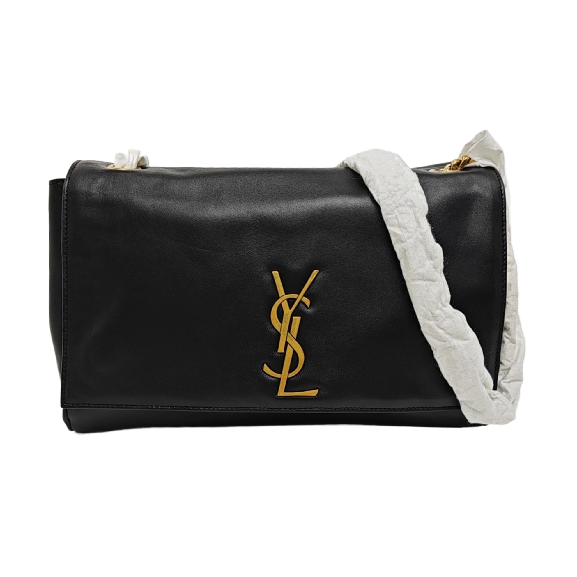 KATE Large Calfskin Black