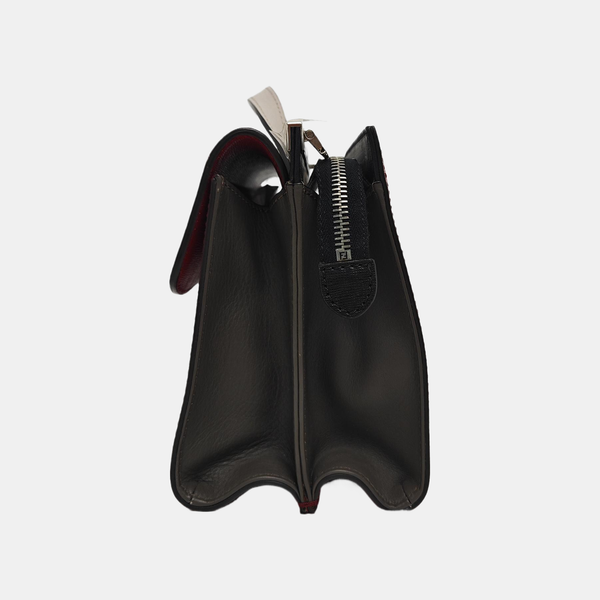 Calfskin Shoulder Bag Multicolor
