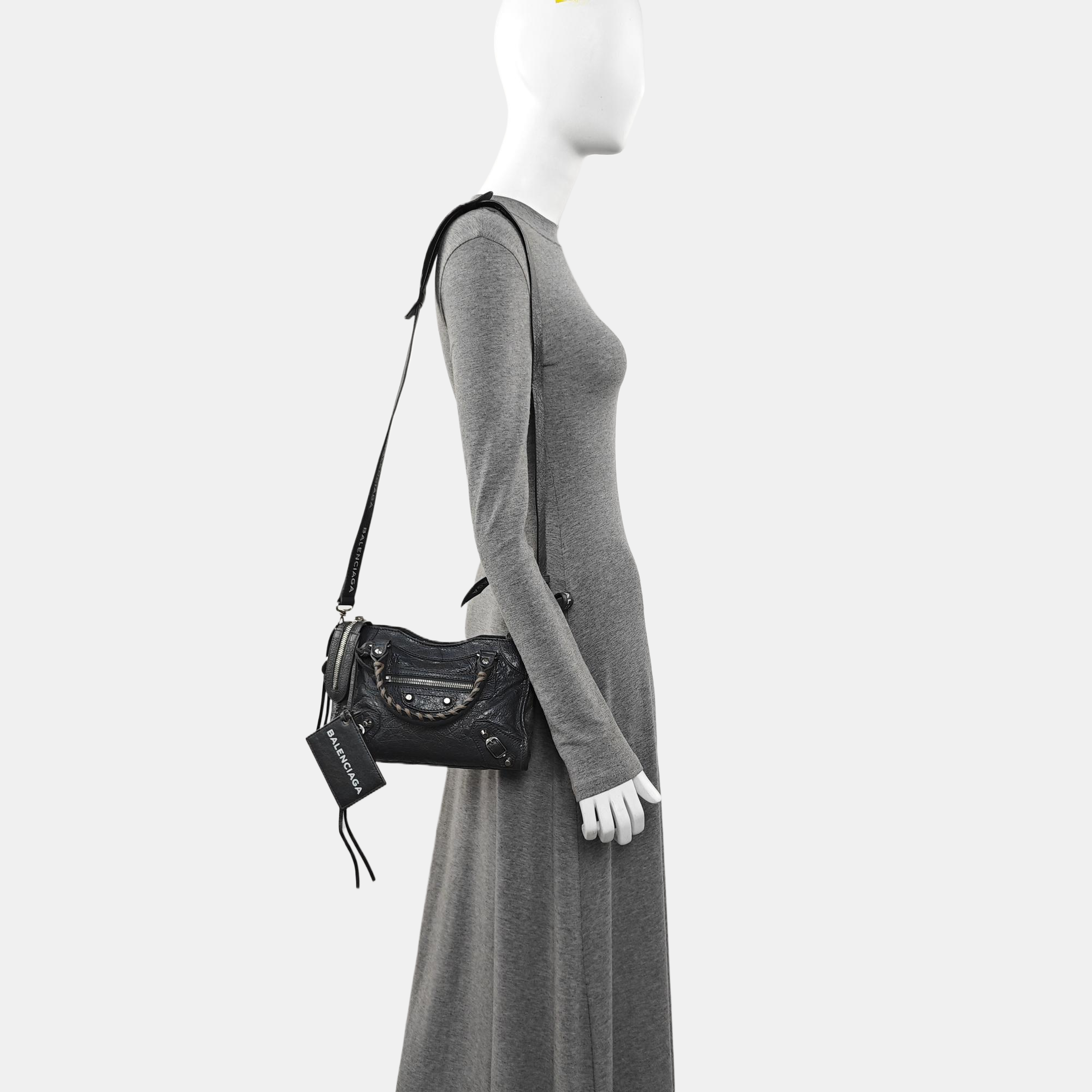 Classic City Mini Lambskin Gray
