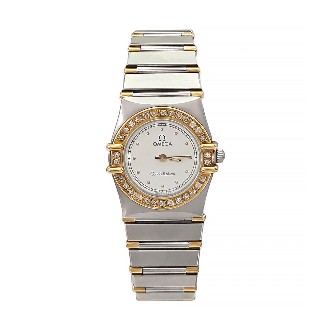 22.5mm White Quartz Watch