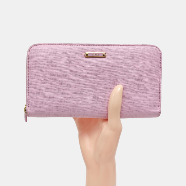 Calfskin Wallet Pink