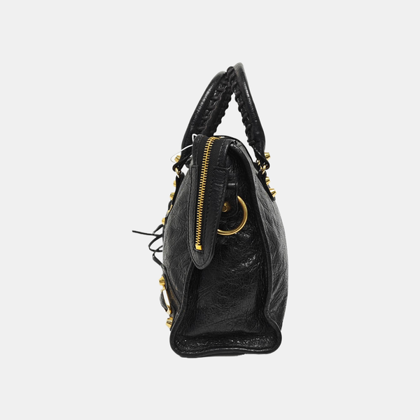Classic City Small Lambskin Black
