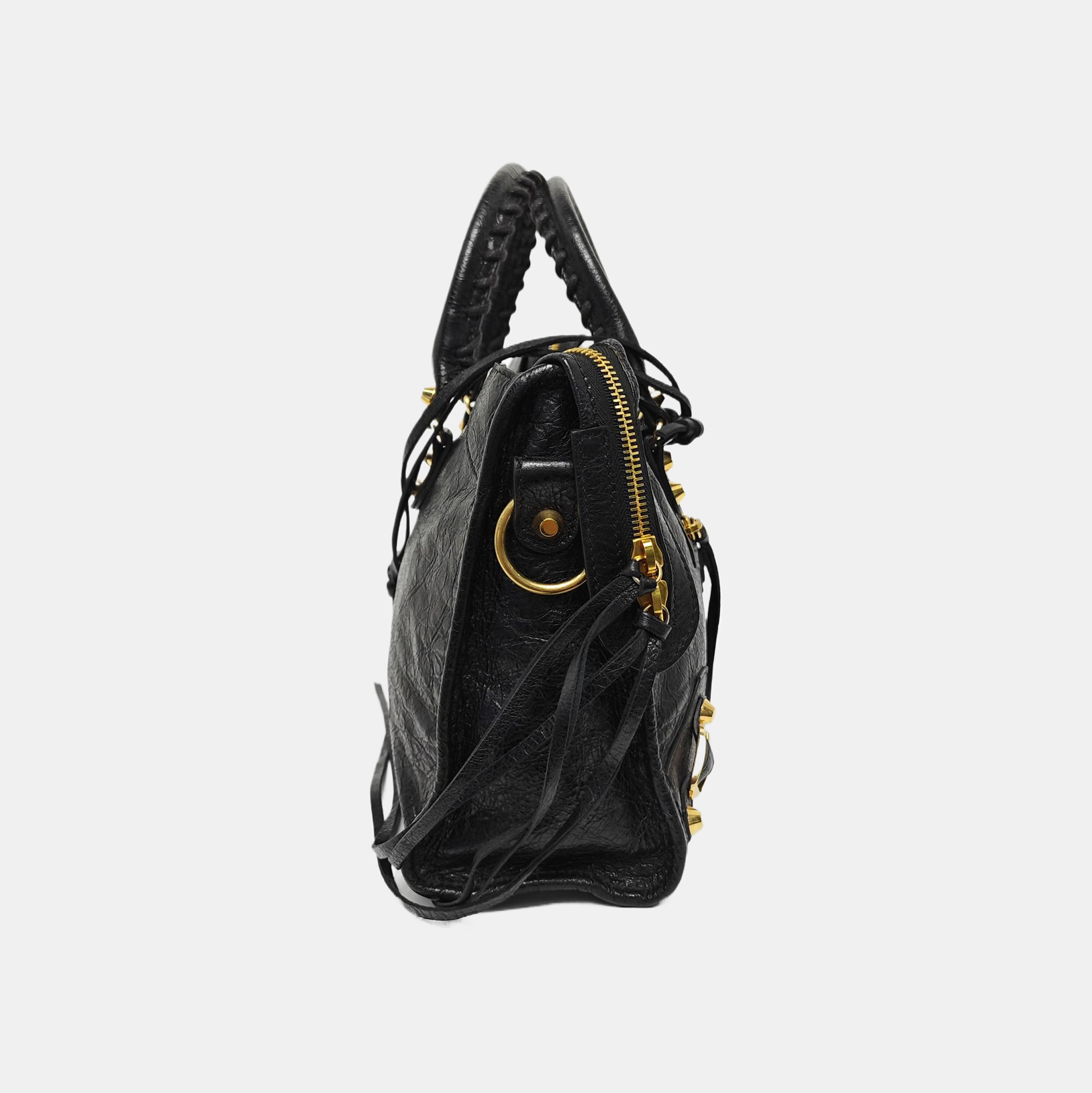 Classic City Small Lambskin Black