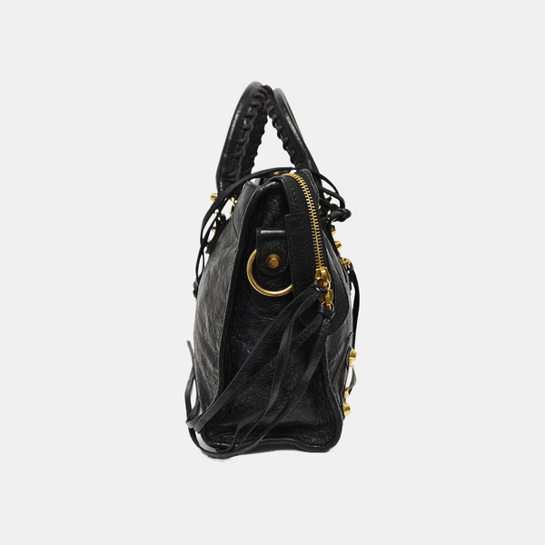 Classic City Small Lambskin Black