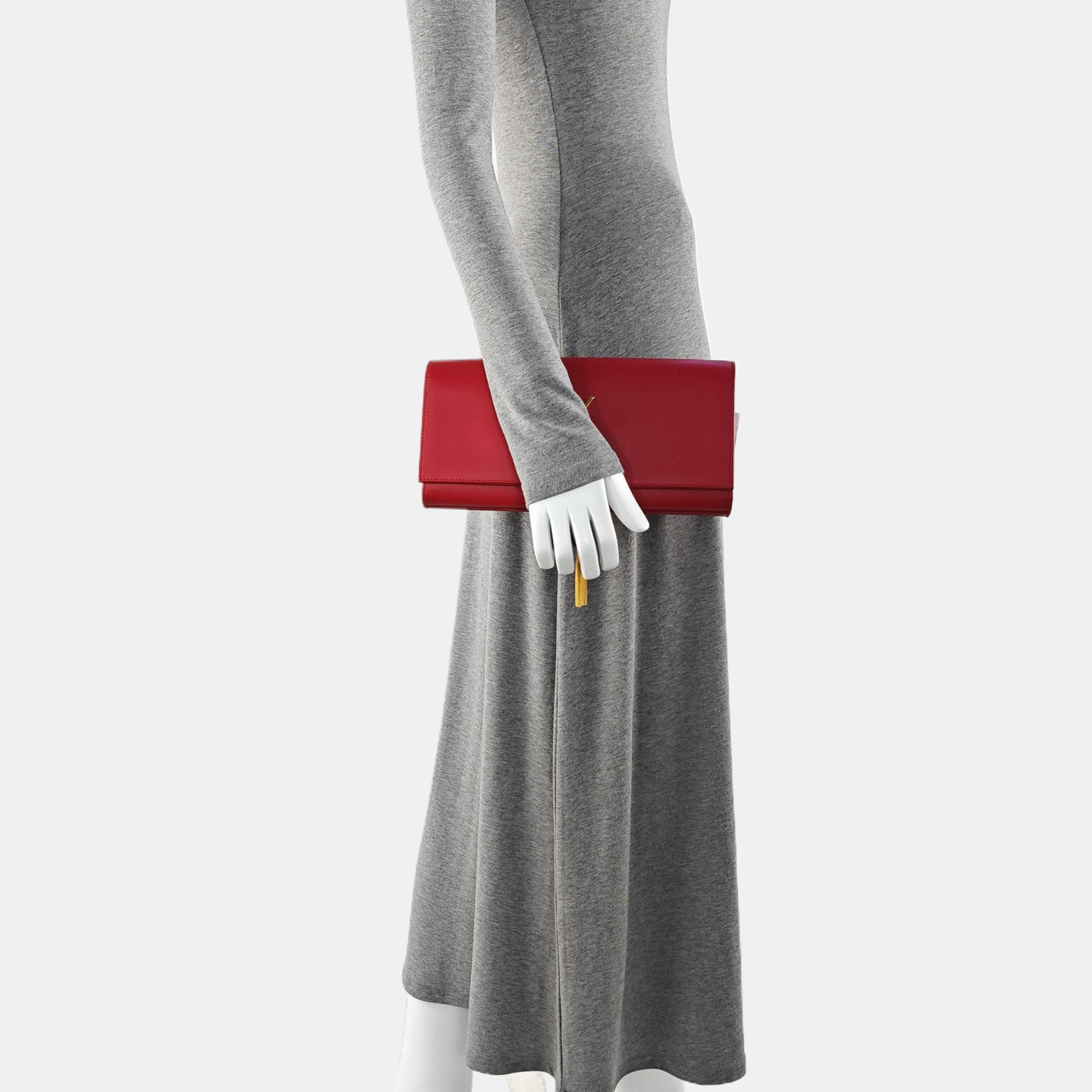 KATE Small Calfskin Red