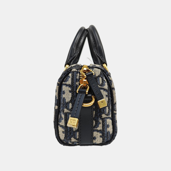 Lingot Mini Oblique Canvas Blue