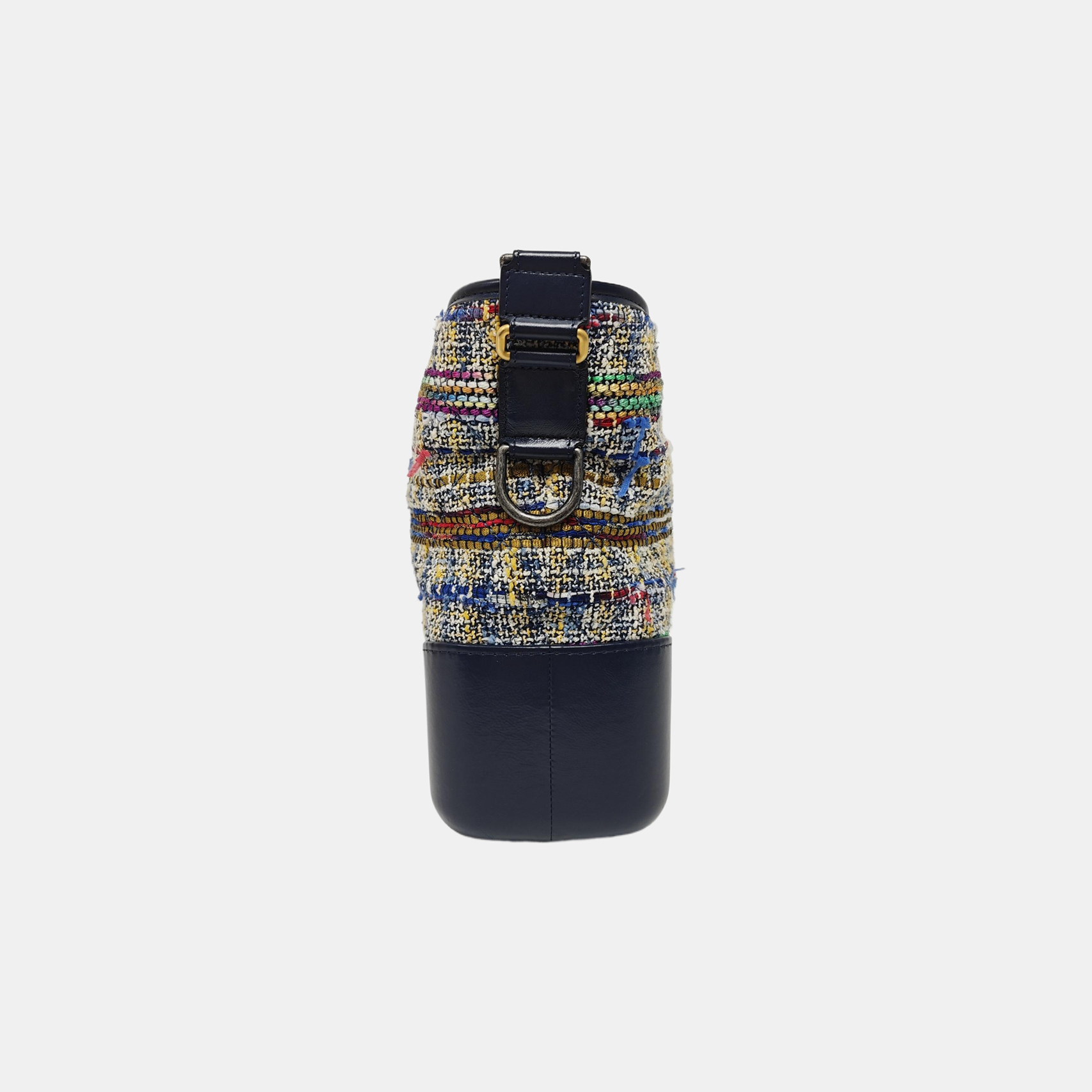 GABRIELLE Medium Quilted Wool Gray