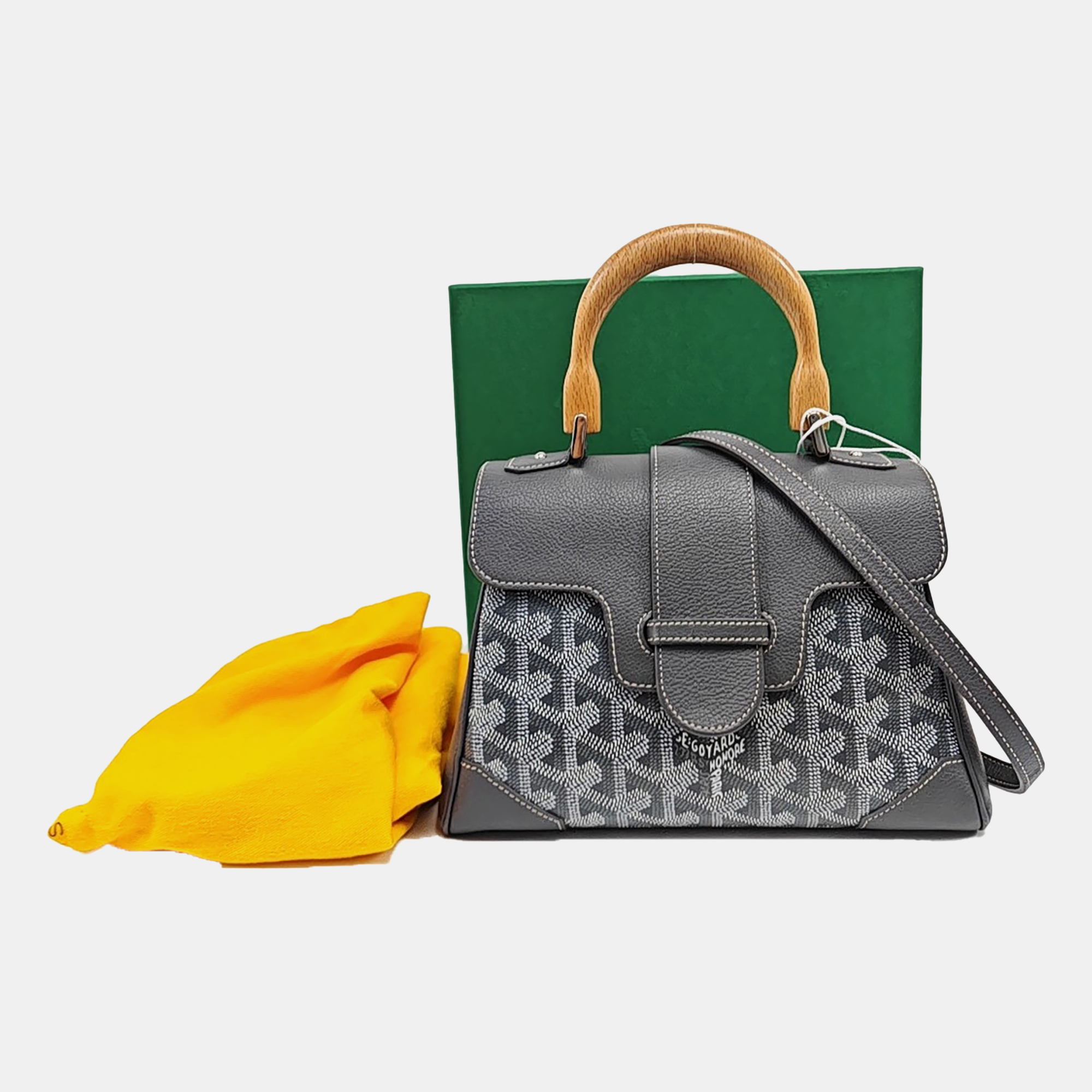 Saïgon Mini Coated Canvas Gray