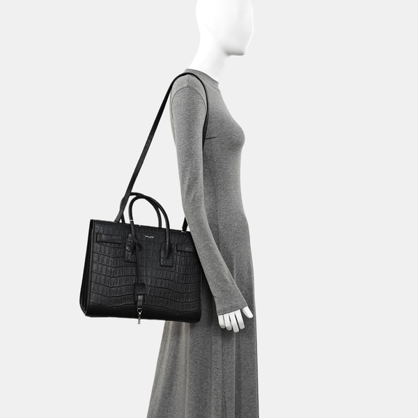 SAC DE JOUR Small Calfskin Black
