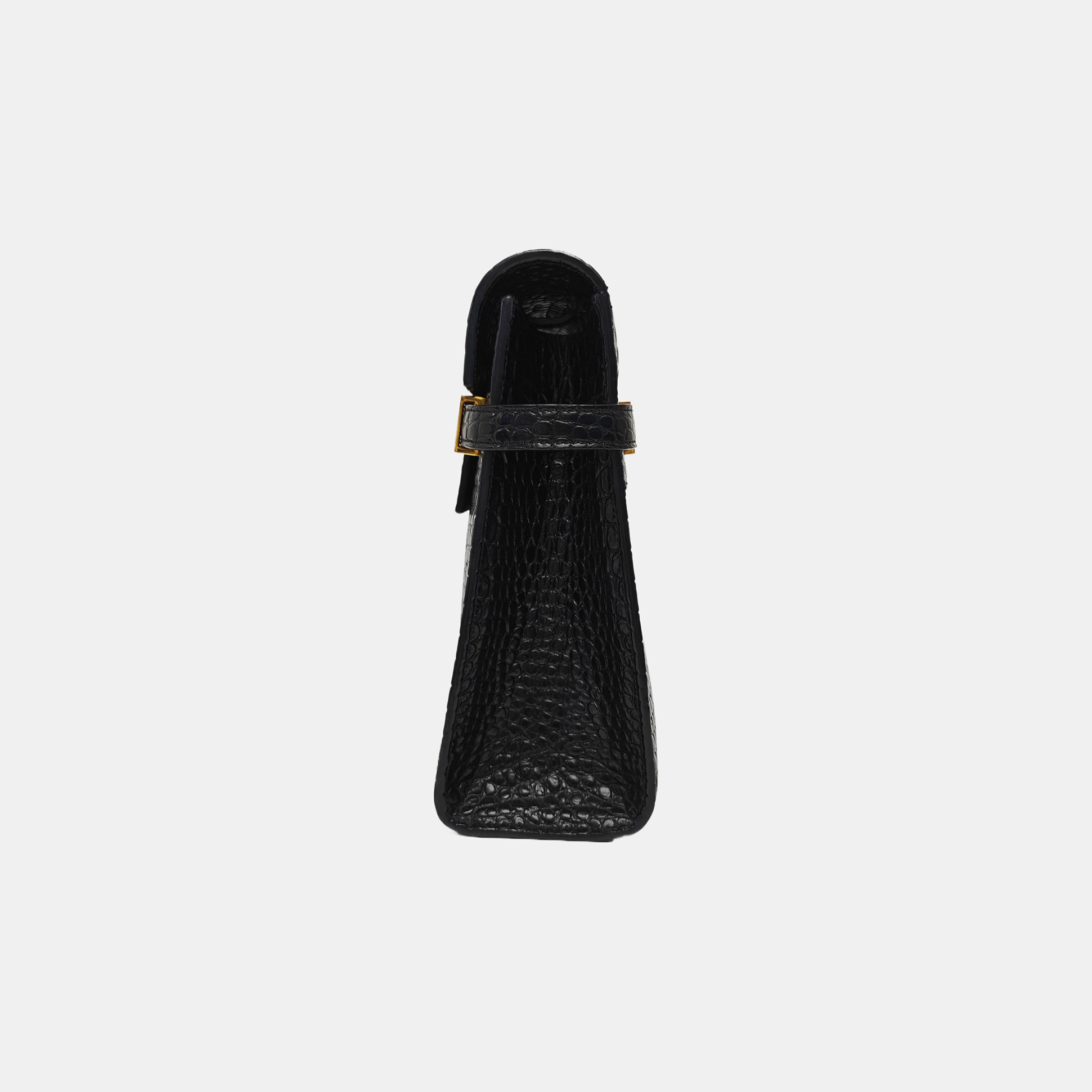 MANHATTAN Medium Calfskin Black