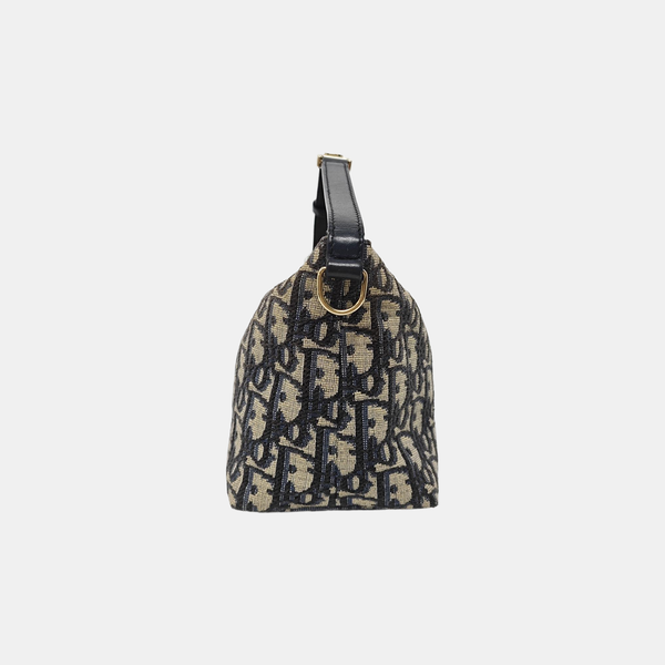 Diortravel Nomad Medium Oblique Canvas Beige