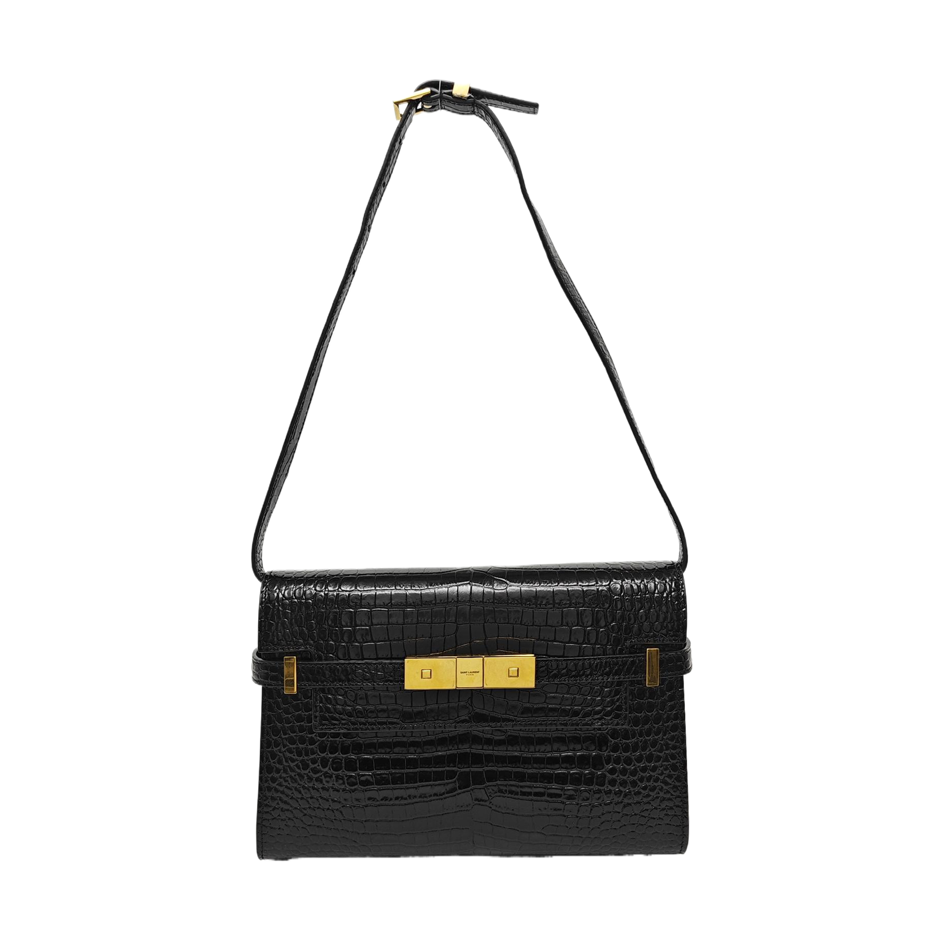 MANHATTAN Small Calfskin Black