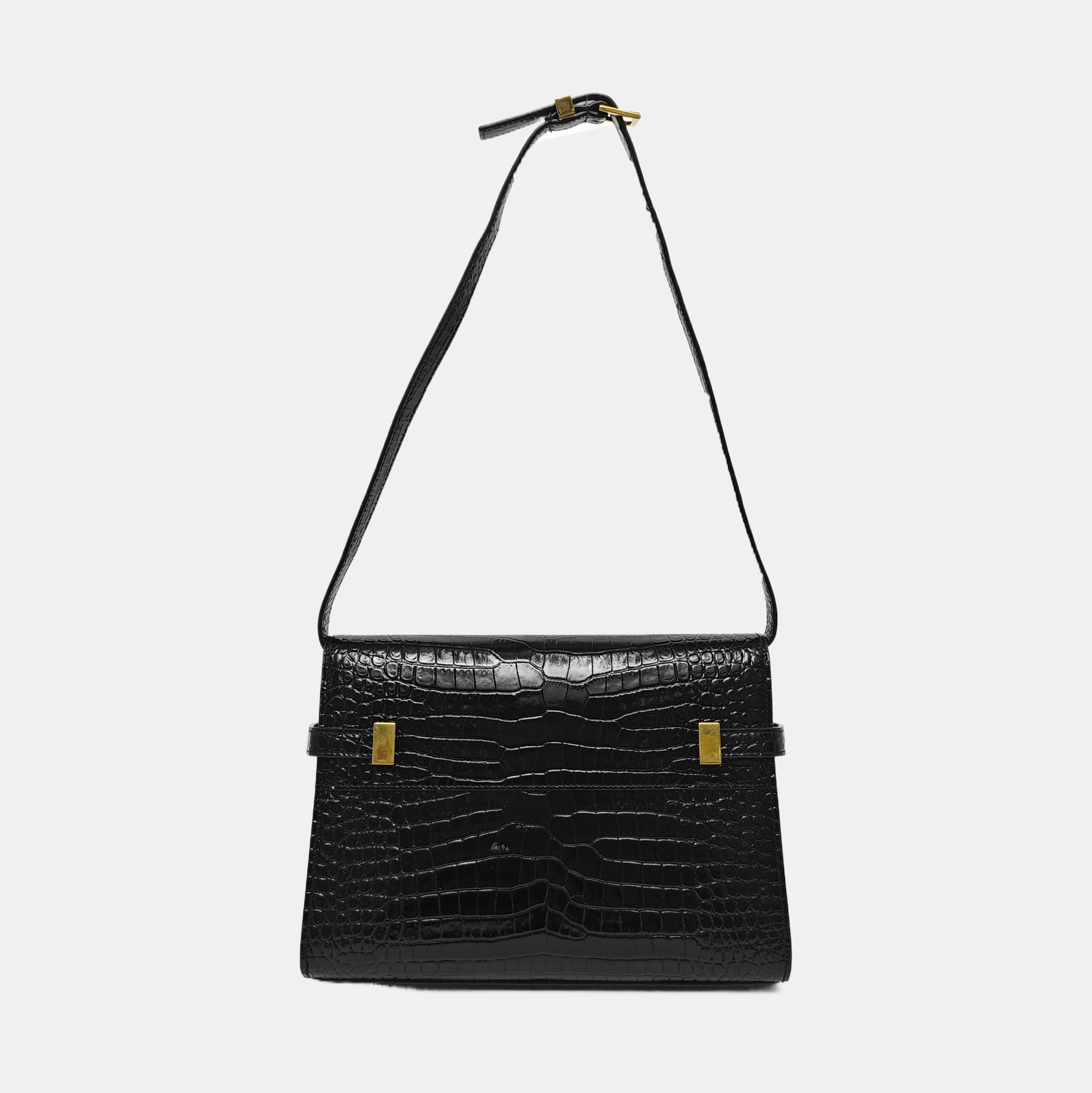 MANHATTAN Small Calfskin Black