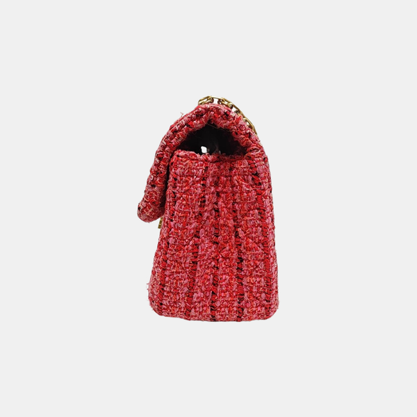 2.55 WOC Quilted Fabric Red