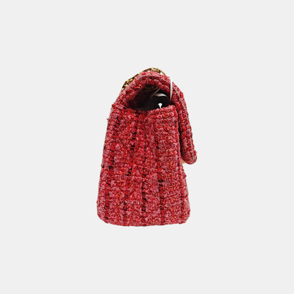 2.55 WOC Quilted Fabric Red