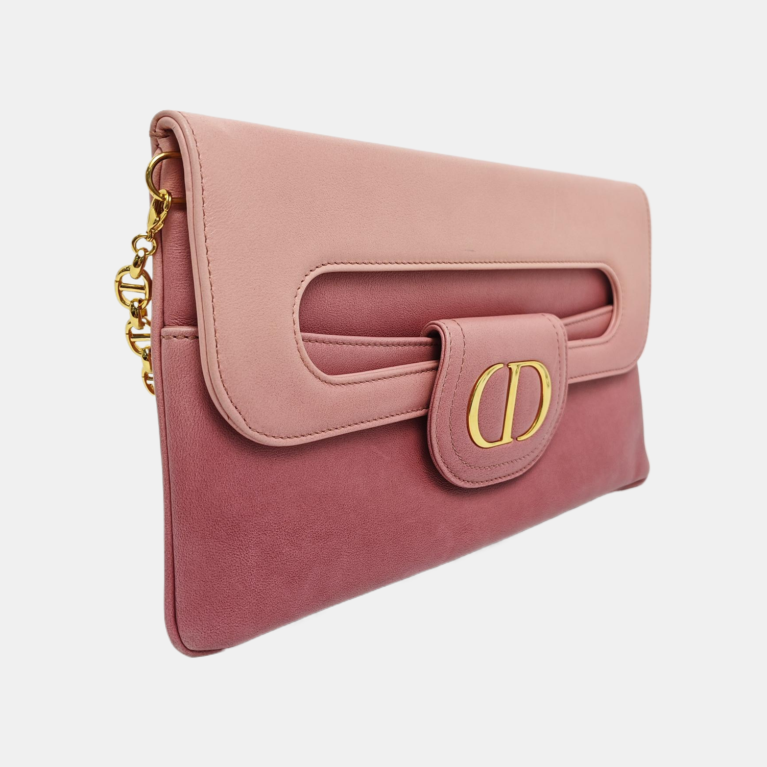 Diordouble Medium Calfskin Multicolor