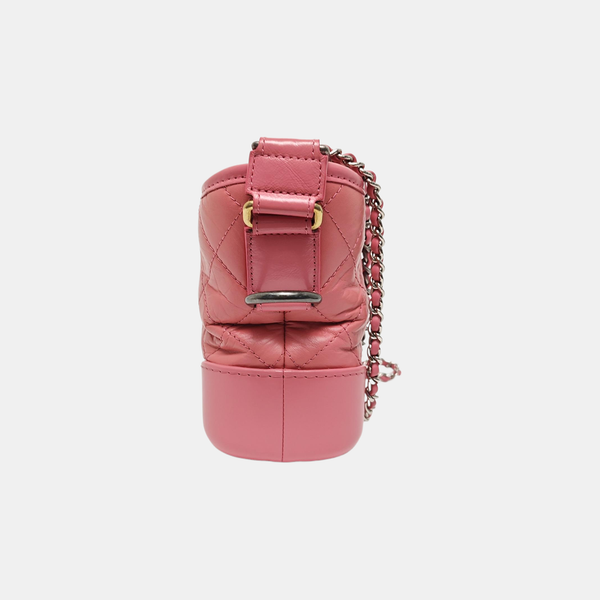 GABRIELLE Small Quilted Calfskin Red
