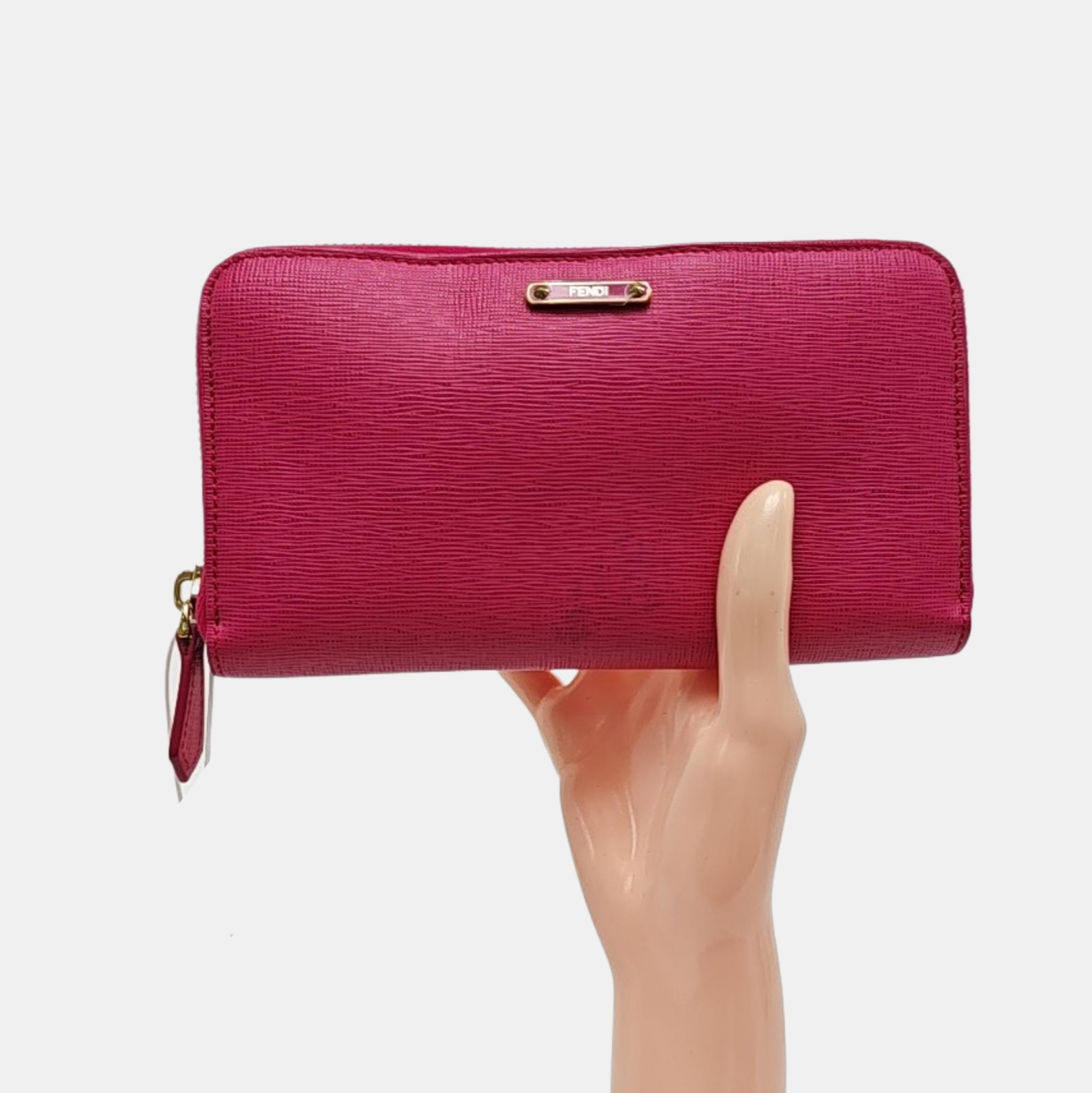Calfskin Wallet Red