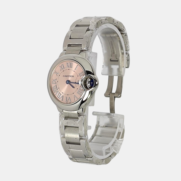 Ballon Bleu de Cartier 28mm Pink Quartz Watch