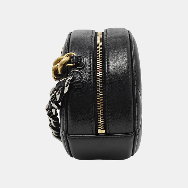 CHANEL 19 Small Quilted Lambskin Black
