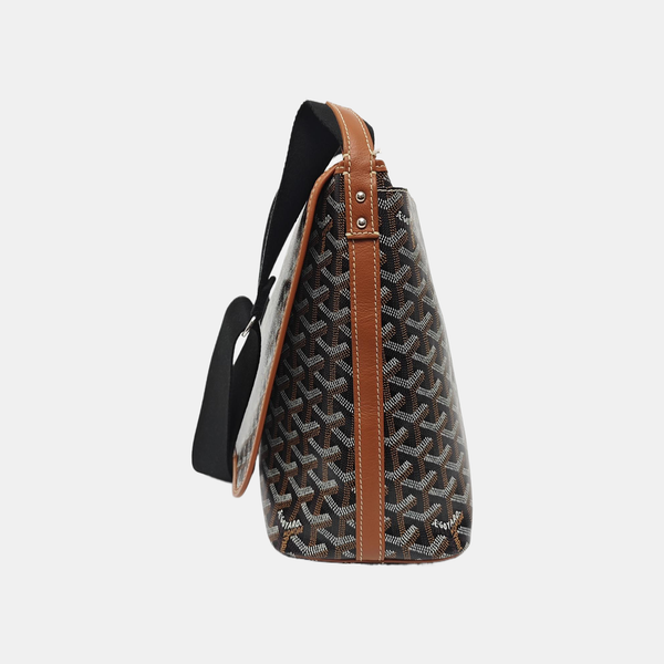 Capétien MM Coated Canvas Brown