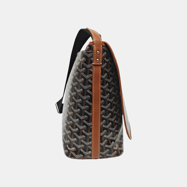 Capétien MM Coated Canvas Brown