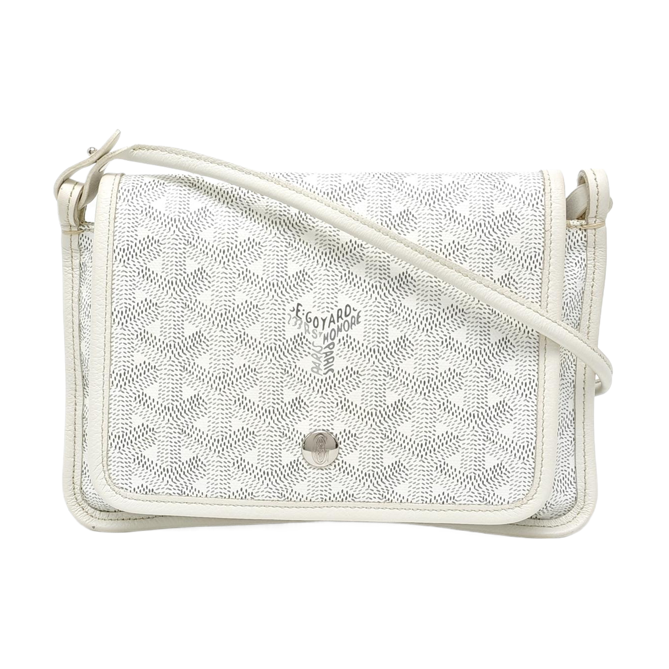 Plumet Coated Canvas White