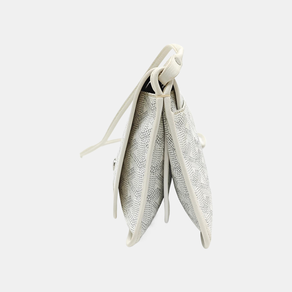 Plumet Coated Canvas White