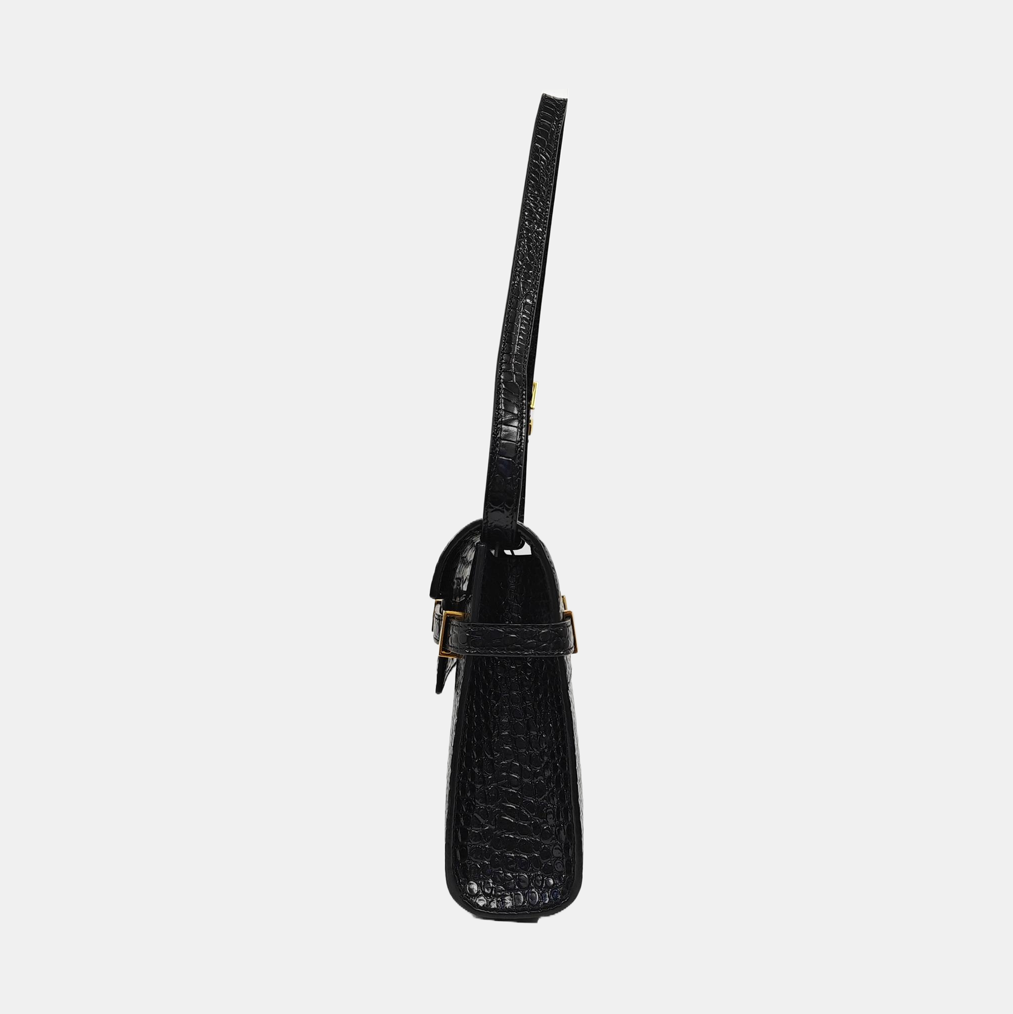 MANHATTAN Small Calfskin Black