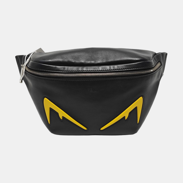 Calfskin Belt Bag Black
