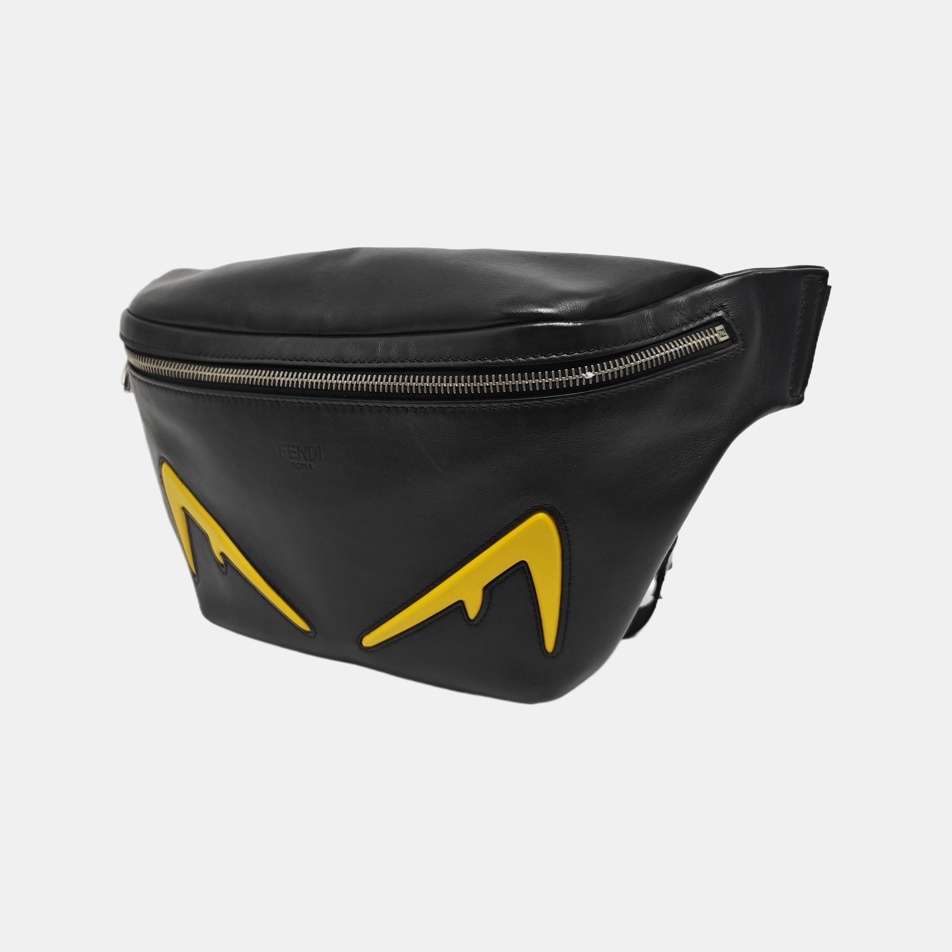 Calfskin Belt Bag Black