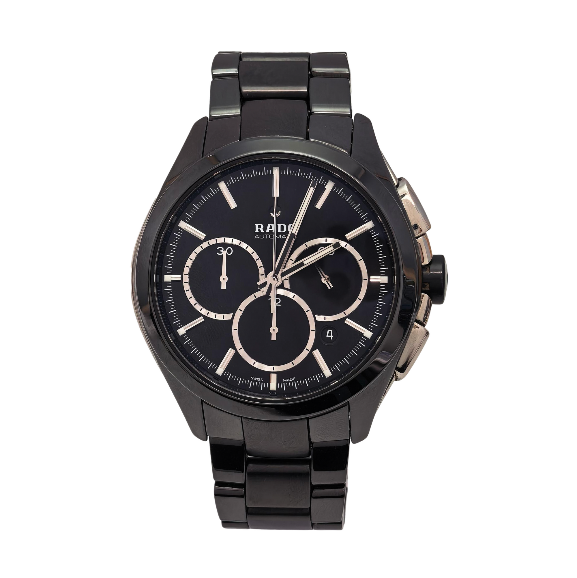 Hyperchrome 45mm Black Automatic Watch