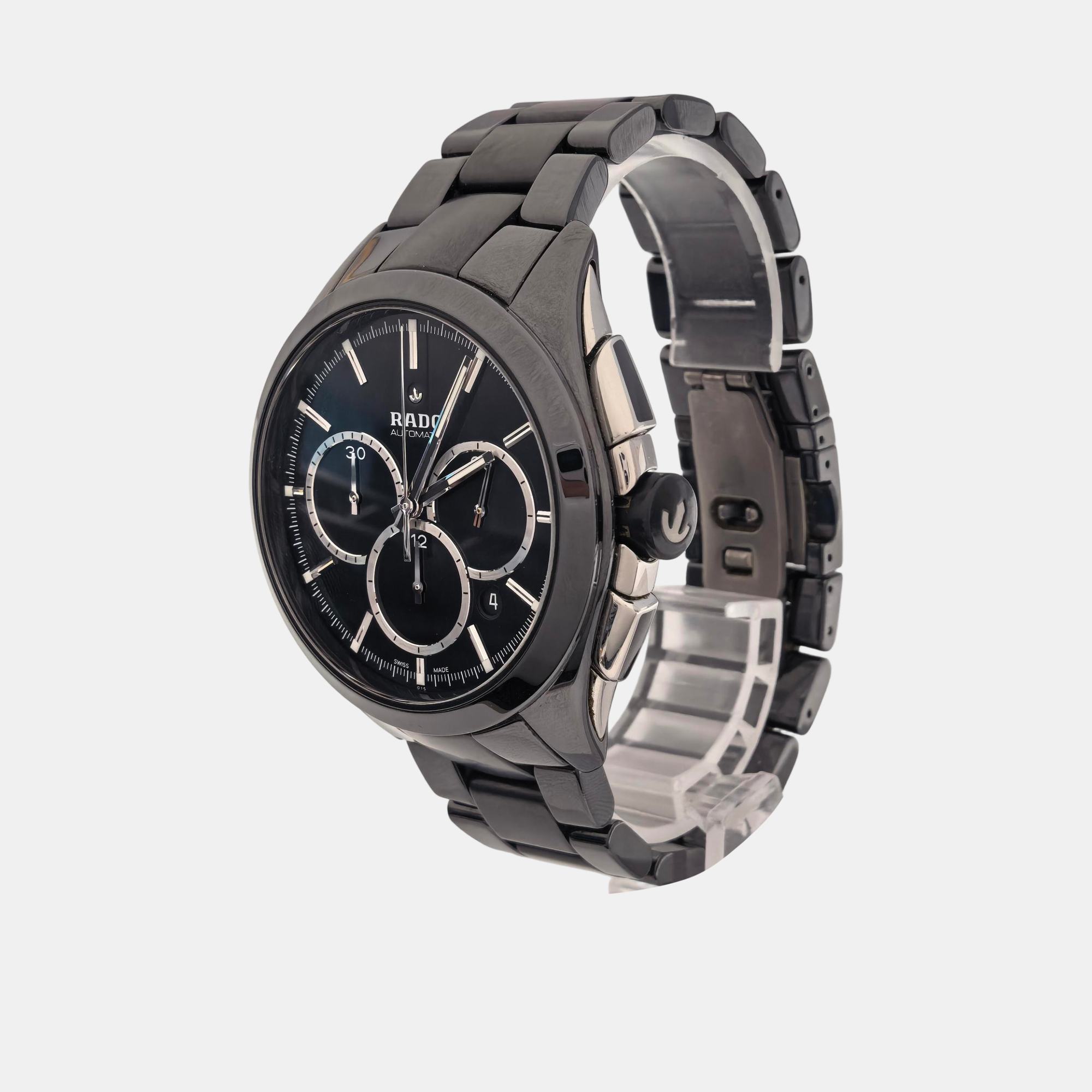 Hyperchrome 45mm Black Automatic Watch