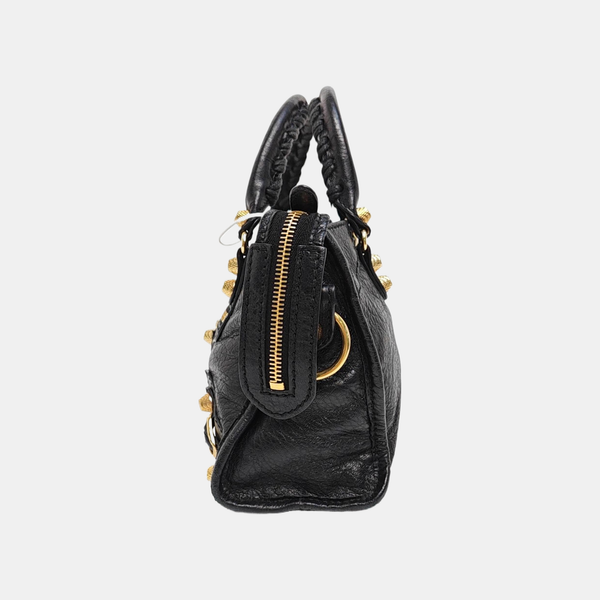 Classic City Mini Lambskin Black