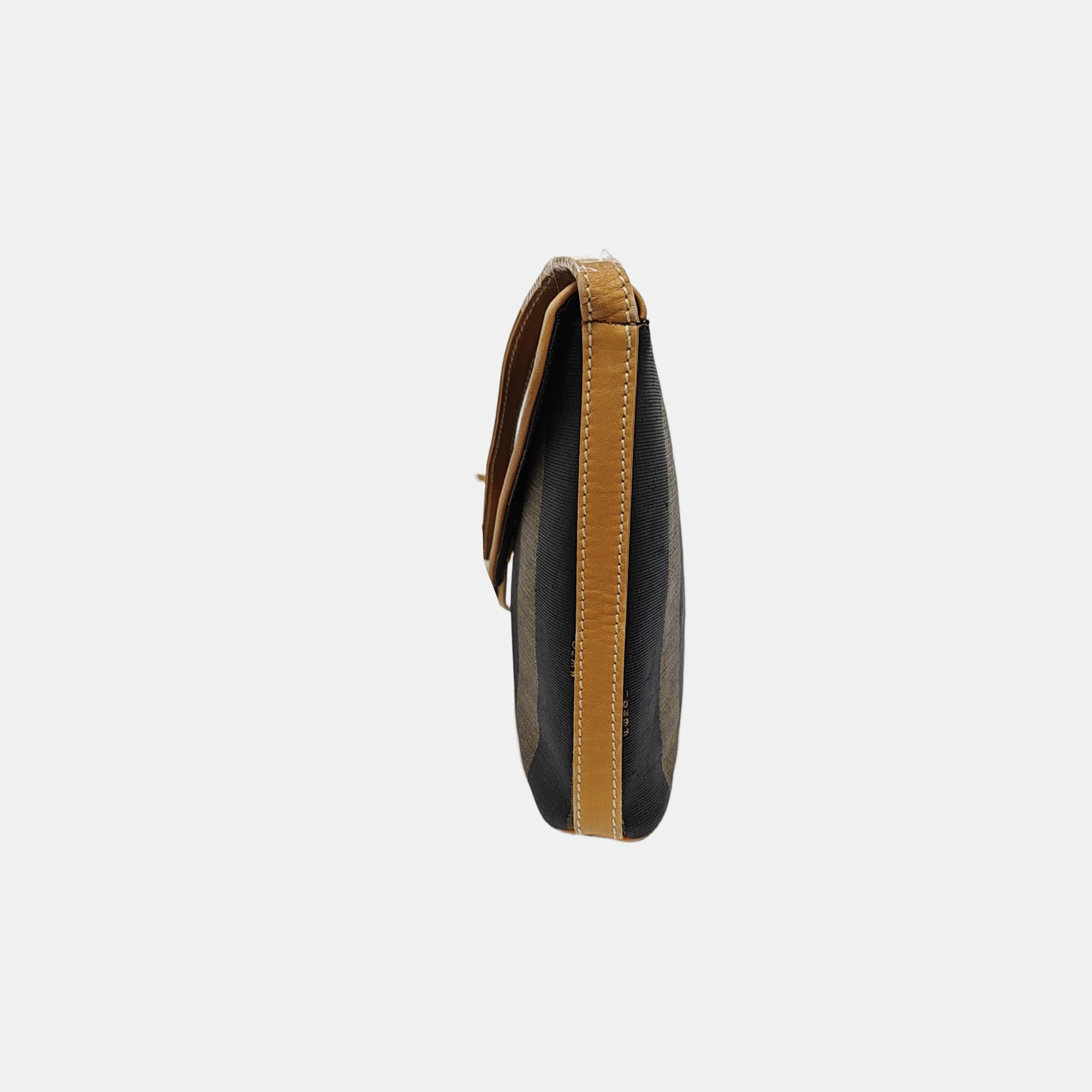 Coated Canvas Shoulder Bag Multicolor