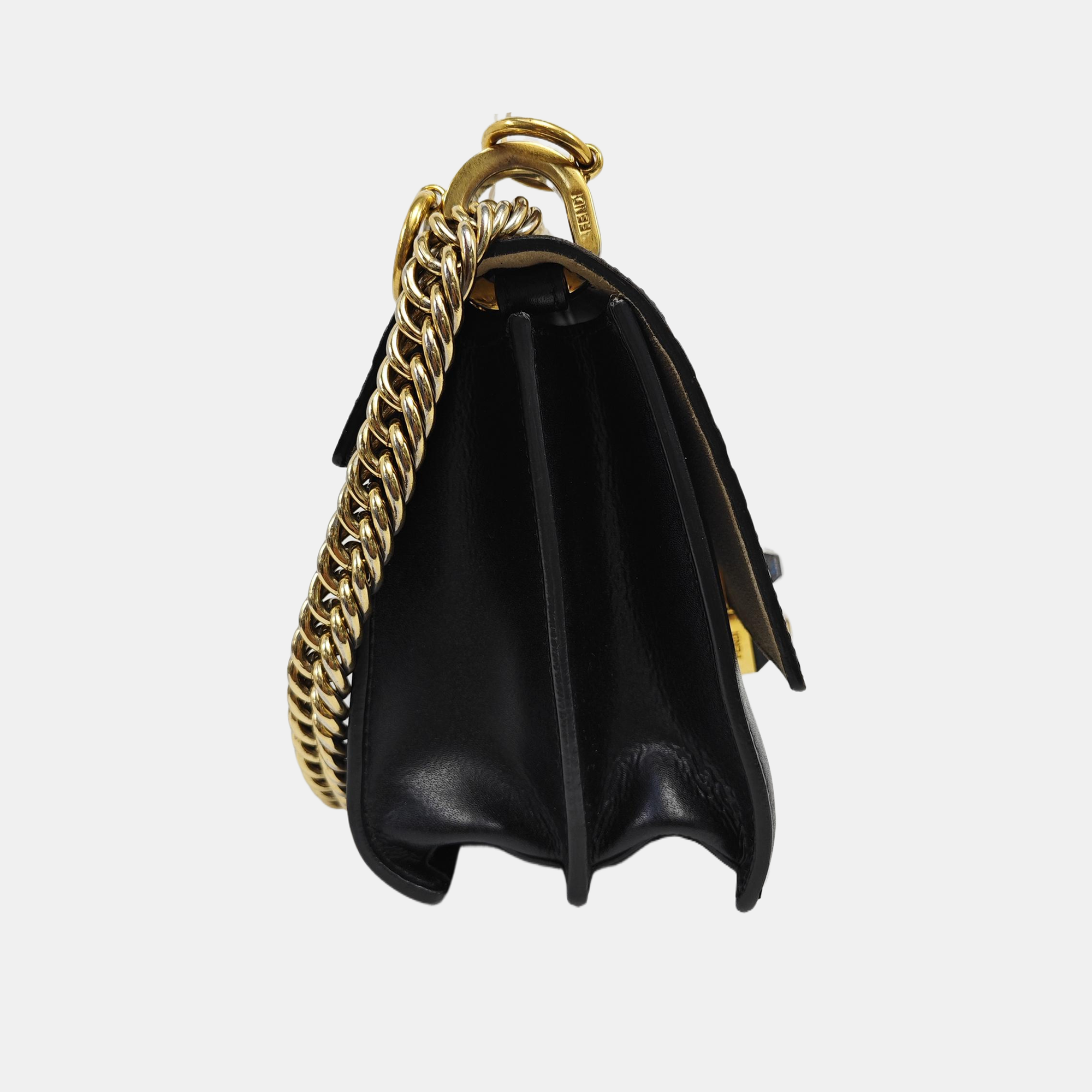 Kan I Mini Calfskin Black