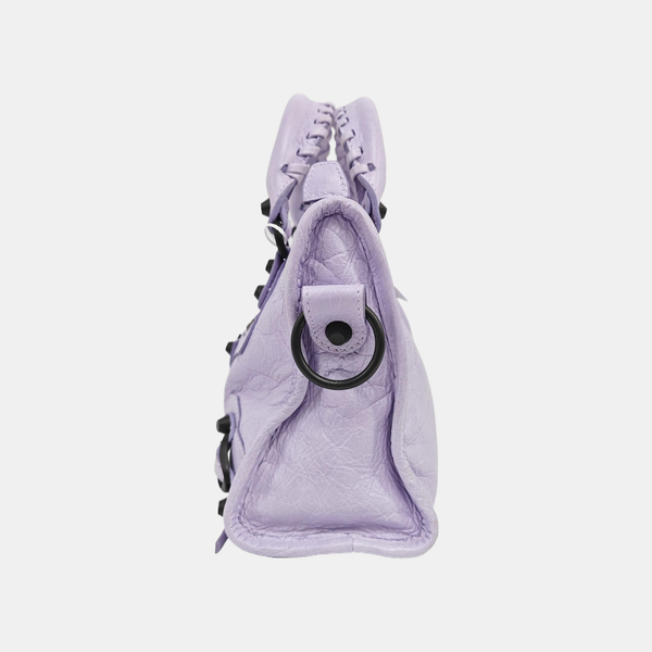 Classic City Mini Lambskin Purple