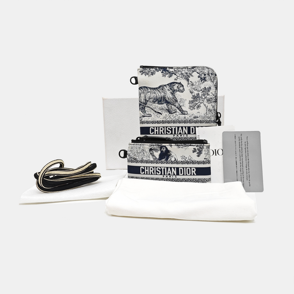 Travel Vanity Large Canvas Blue
