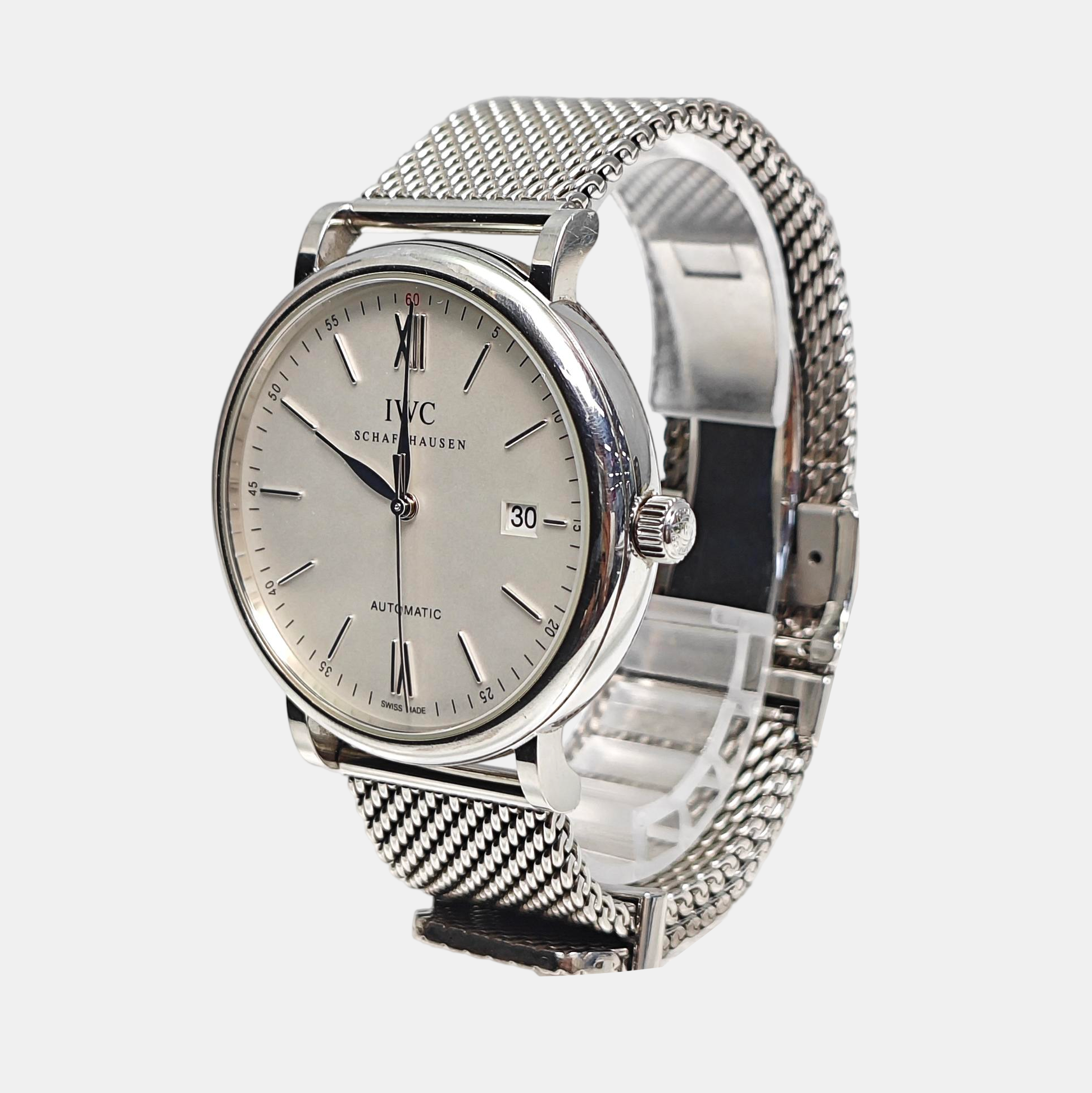 Portofino 40mm Cream Automatic Watch