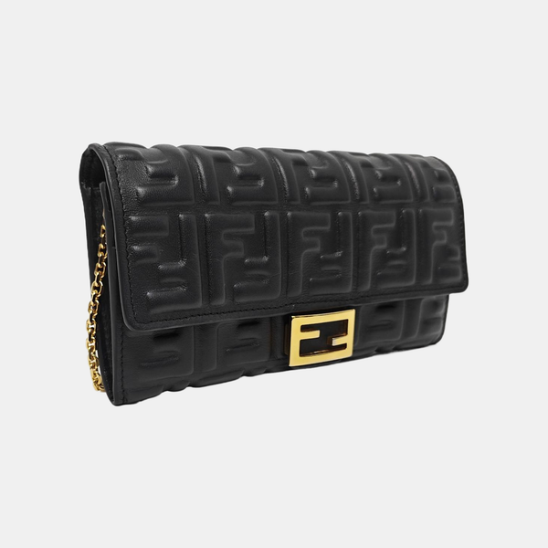 Lambskin Shoulder Bag Black