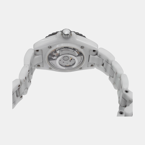 J12 38mm White Automatic Watch