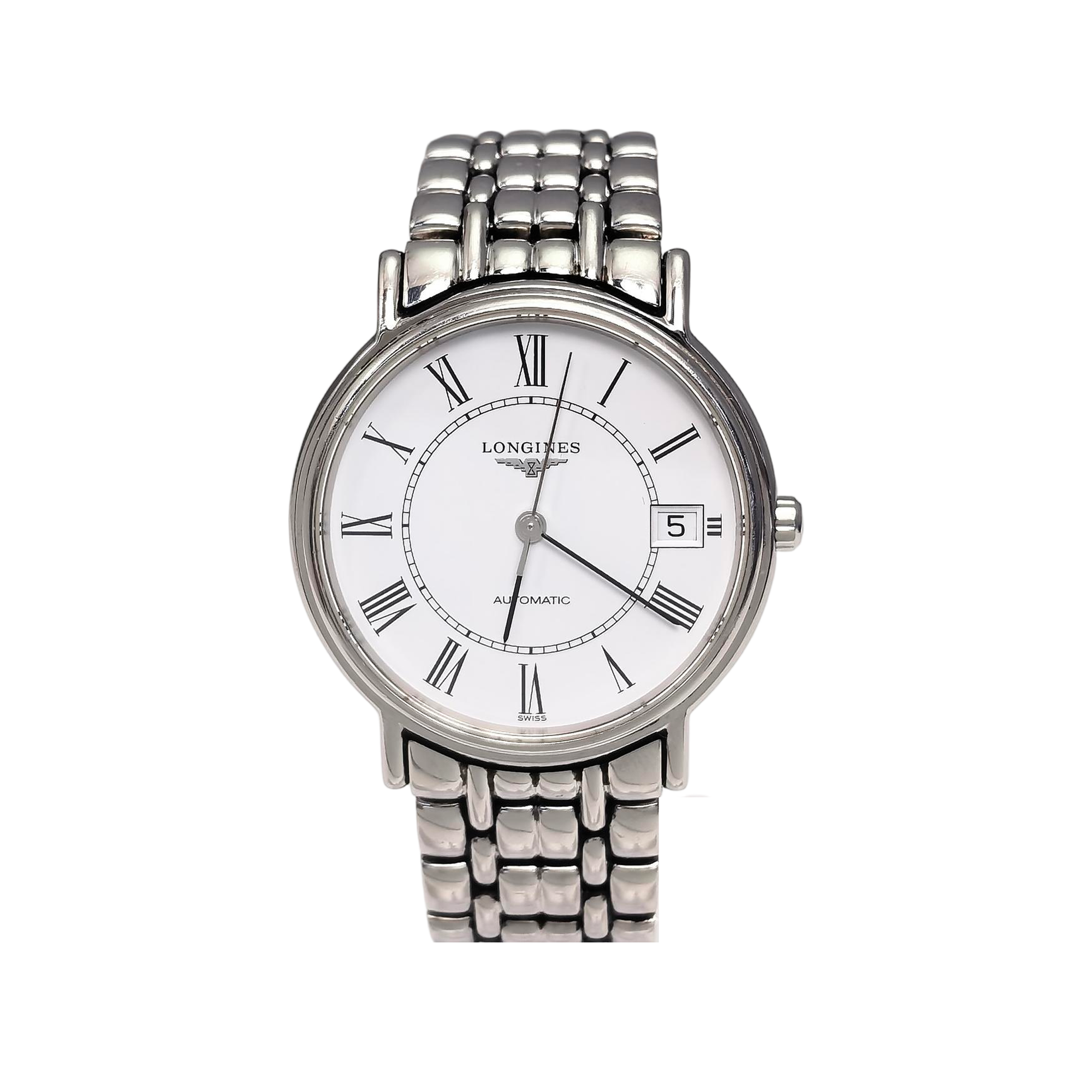 Elegant Collection 34.5mm White Automatic Watch