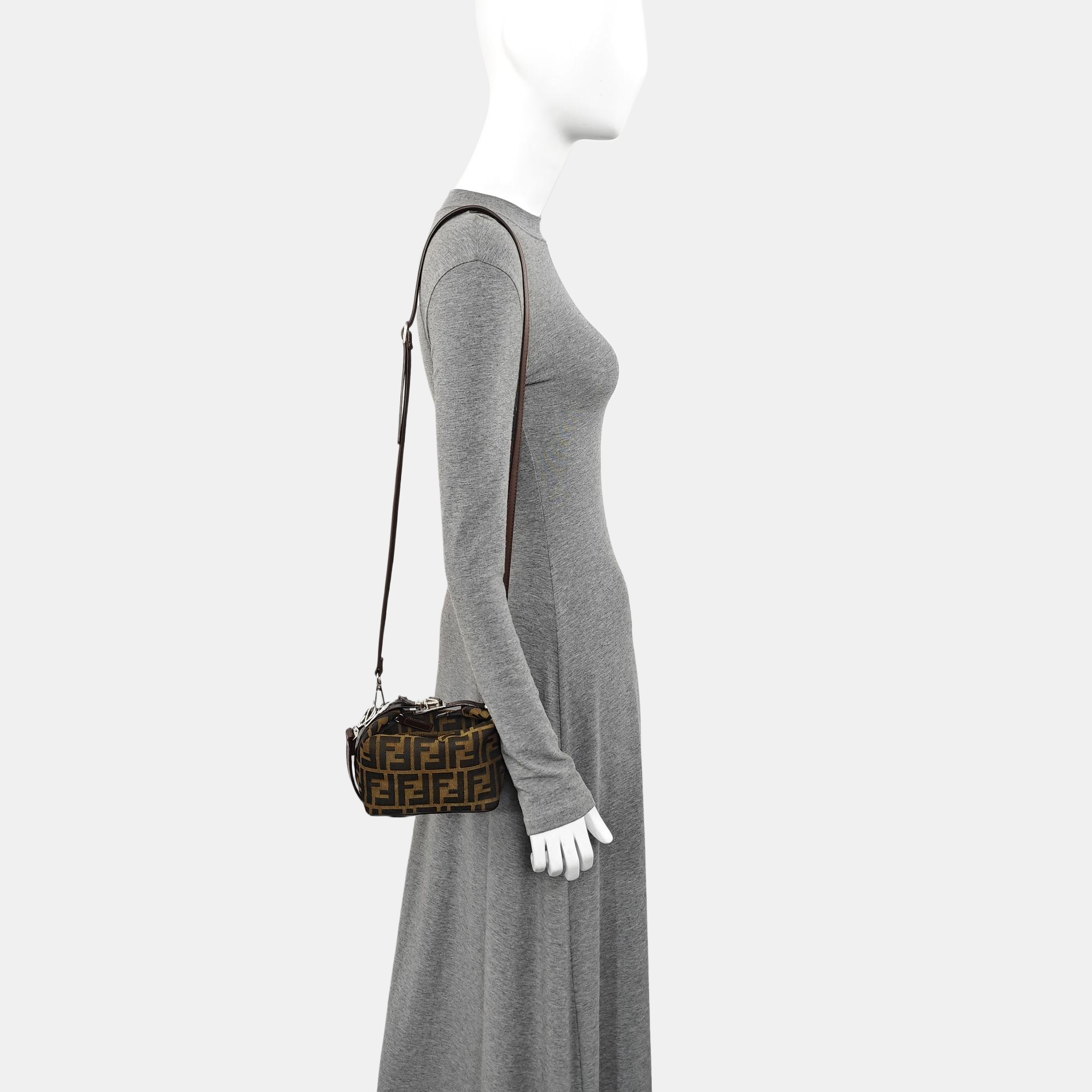 Canvas Shoulder Bag Brown