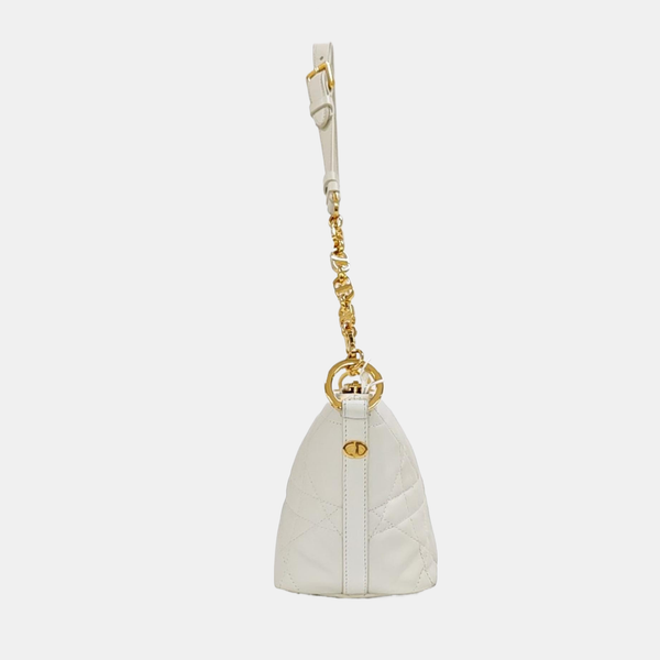 Diortravel Nomad Cannage Calfskin White