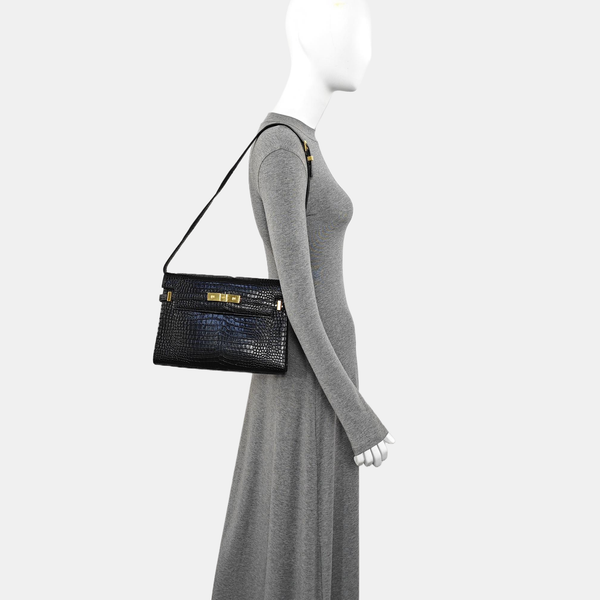 MANHATTAN Calfskin Black
