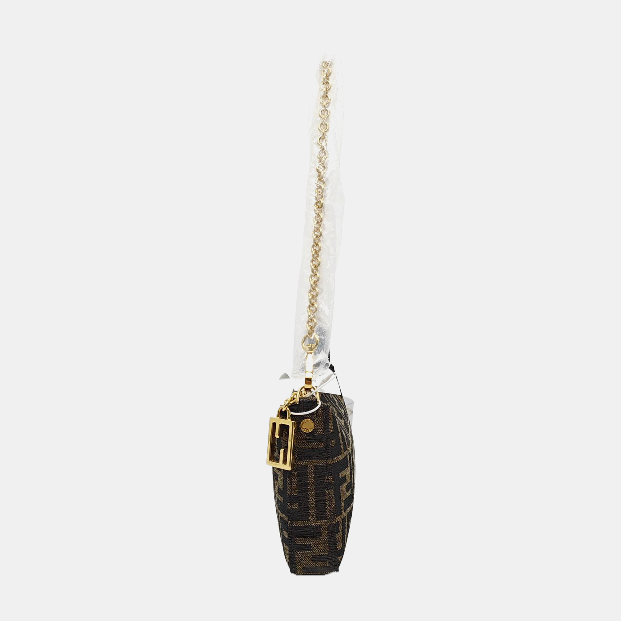 Canvas Shoulder Bag Brown