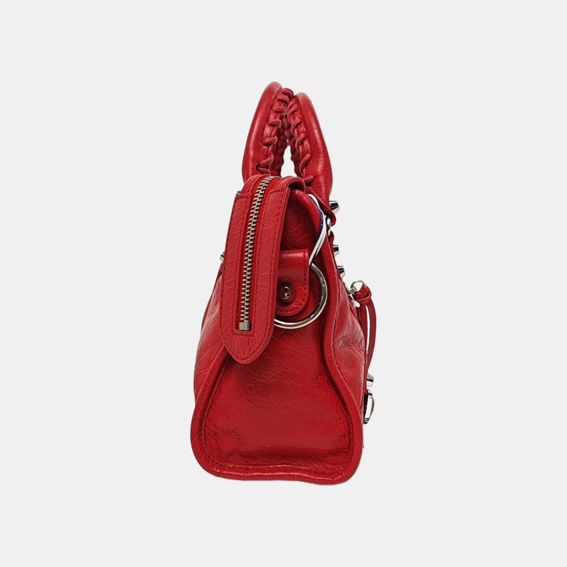 Classic City Mini Lambskin Red