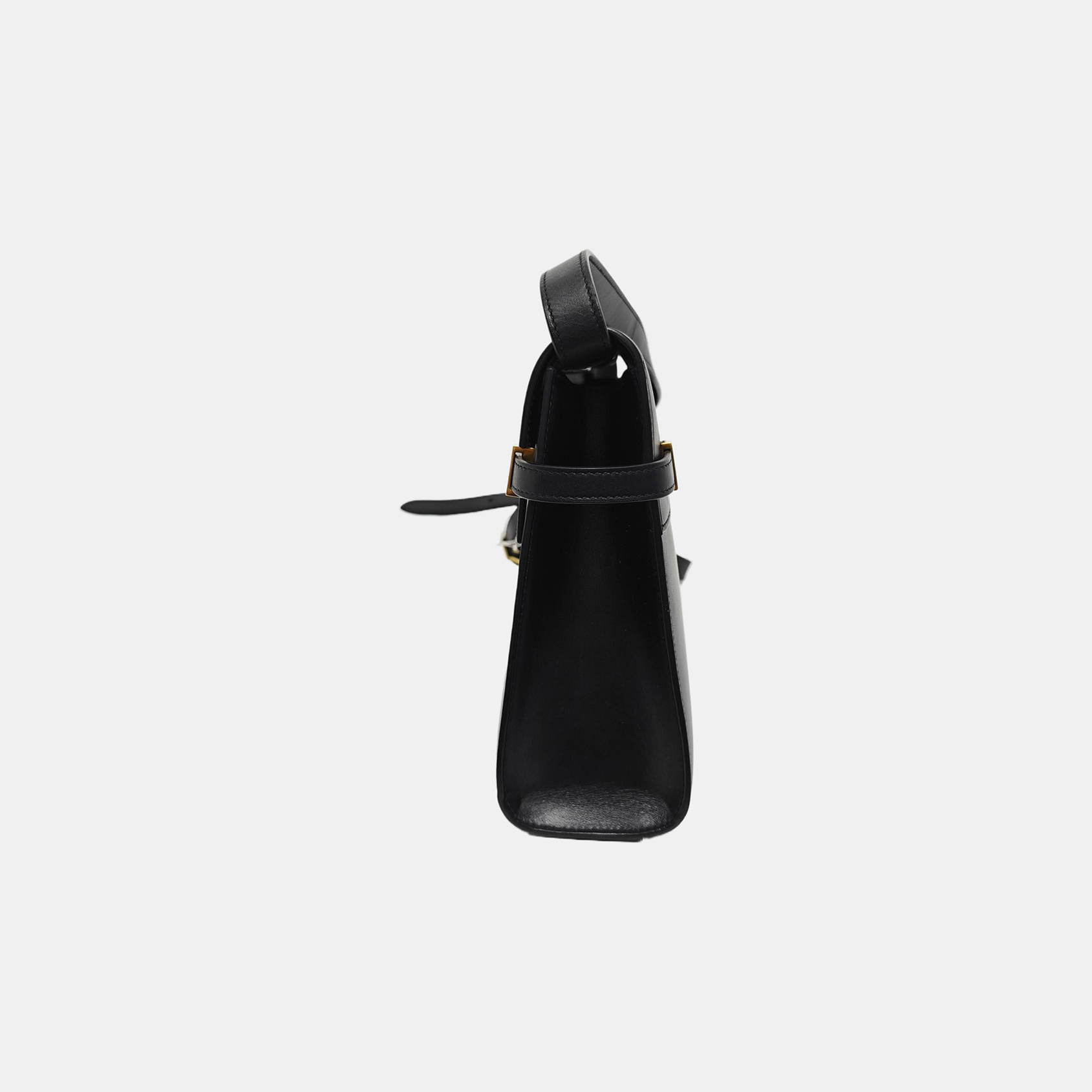 MANHATTAN Medium Calfskin Black