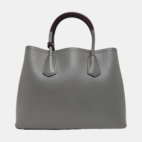 Double Medium Calfskin Gray